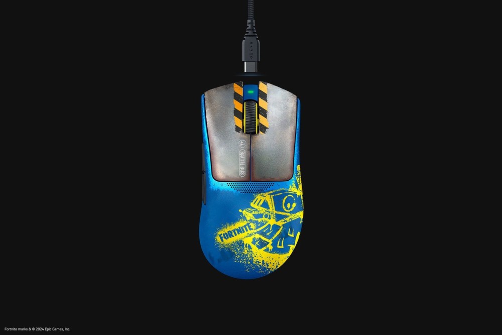 موس فورتنایت Razer DeathAdder V3 Pro Fortnite Edition