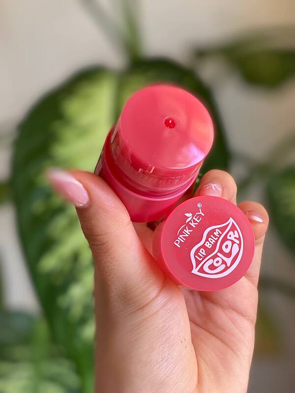 بالم لب خیس و ژلی آینه ای پینکی Pink key