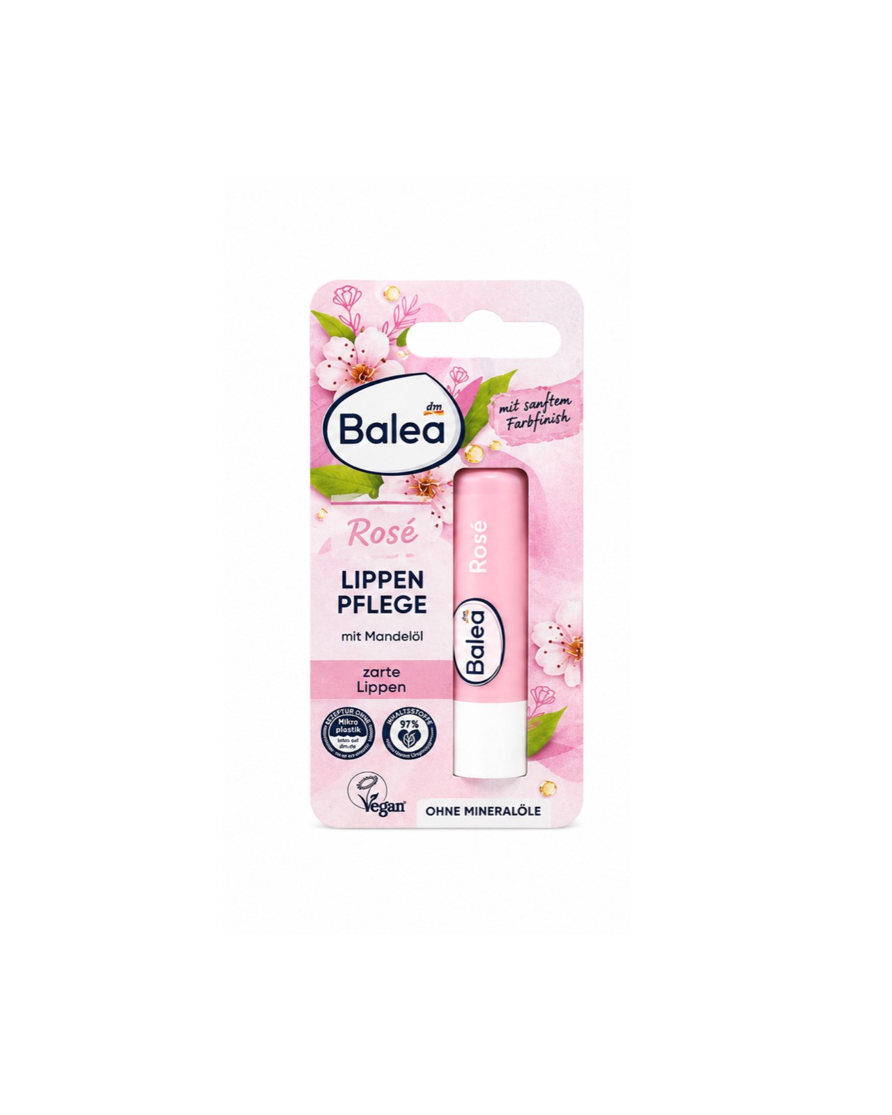 بالم لب باله‌ آ Balea Rosé حاوی روغن بادام 4.8 گرم (ساخت آلمان)