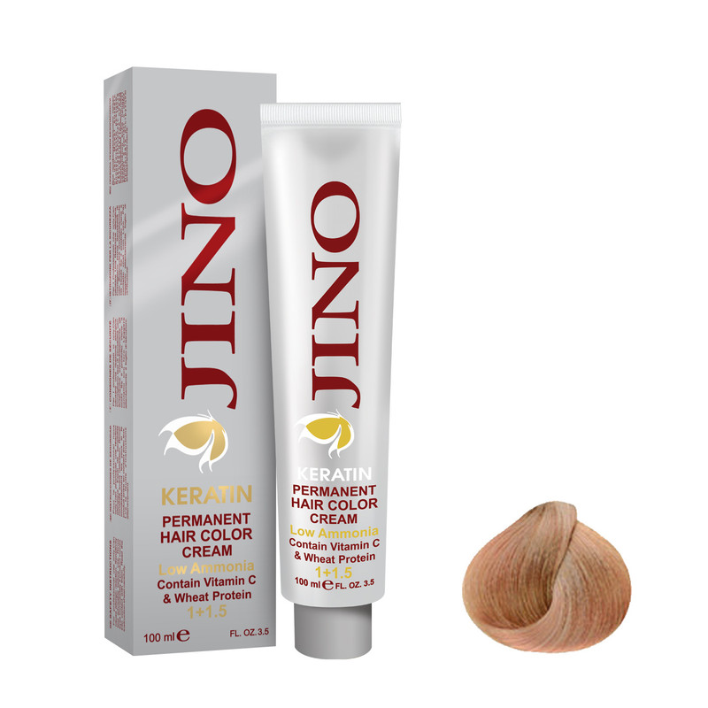 رنگ مو ژینو سری Natural شماره 0-9 حجم 100 میلی لیتر رنگ بلوند خیلی روشن