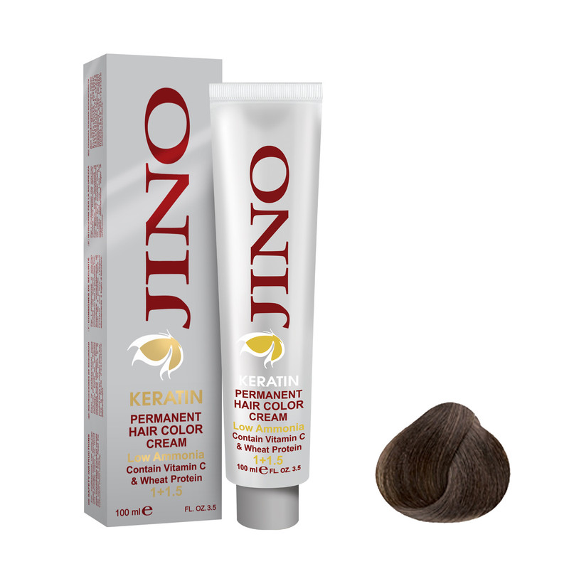 رنگ مو ژینو سری Extra Natural شماره 00-5 حجم 100 میلی لیتر رنگ قهوه ای طبیعی روشن