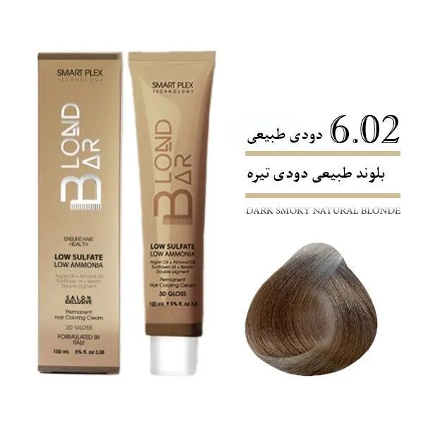 رنگ مو بلوند بار100 میل 6/02