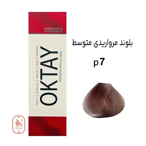 رنگ مو OKTAY P7