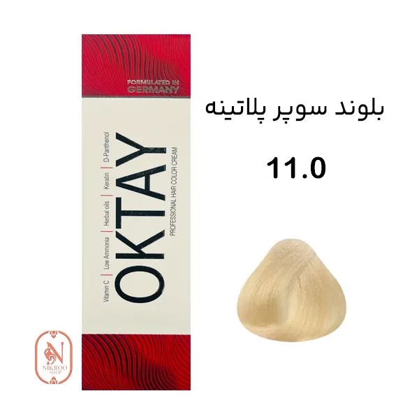 رنگ مو 11/0 OKTAY