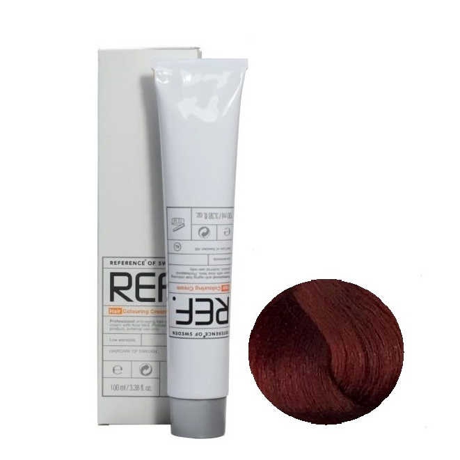 رنگ مو رف شماره 8.52 حجم 100 میلی لیتر (بلوند ماهاگونی روشن براق)-REF Permanent Hair Color