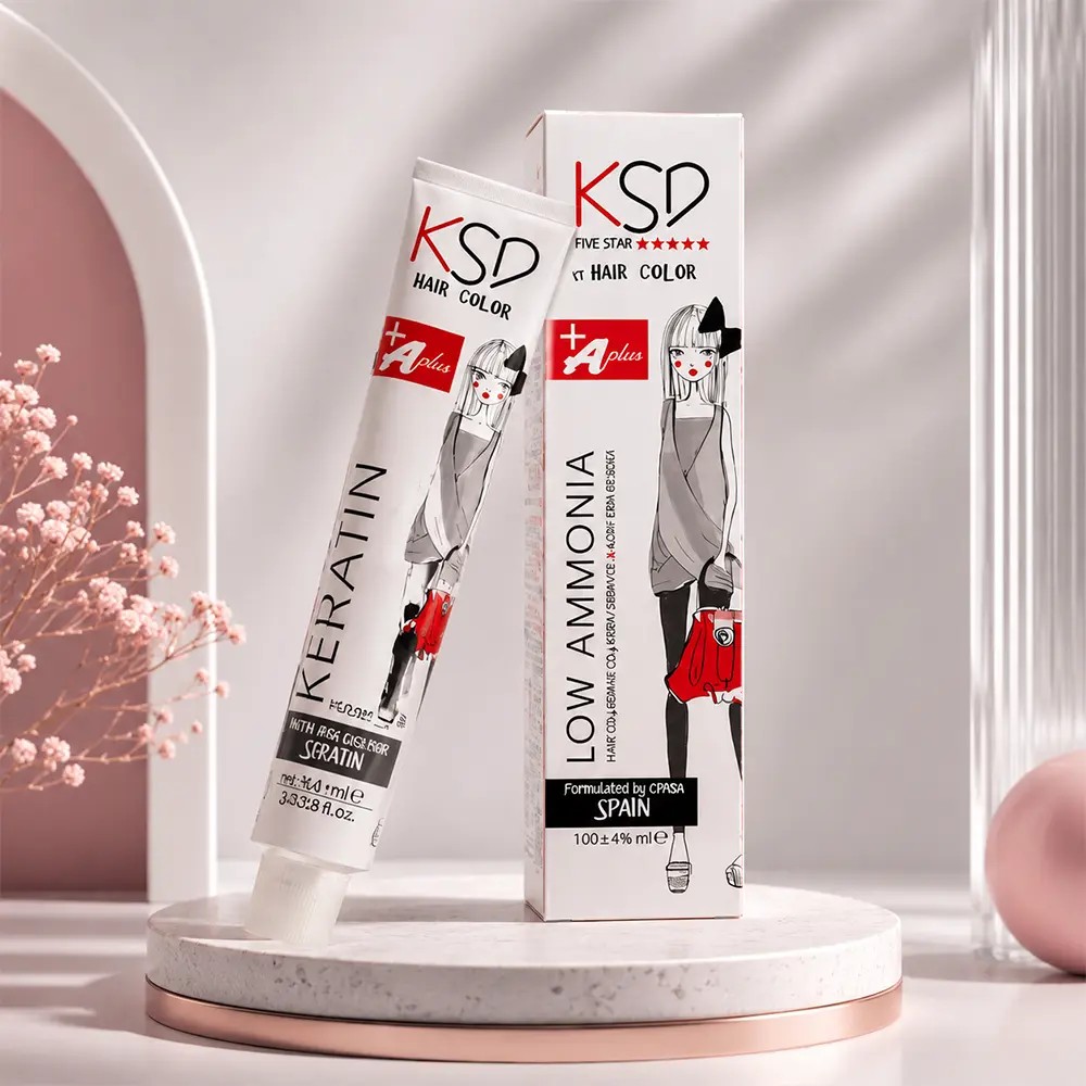 رنگ موی کی اس دی شماره 6.87 برنزی 100 میلی لیتر KSD