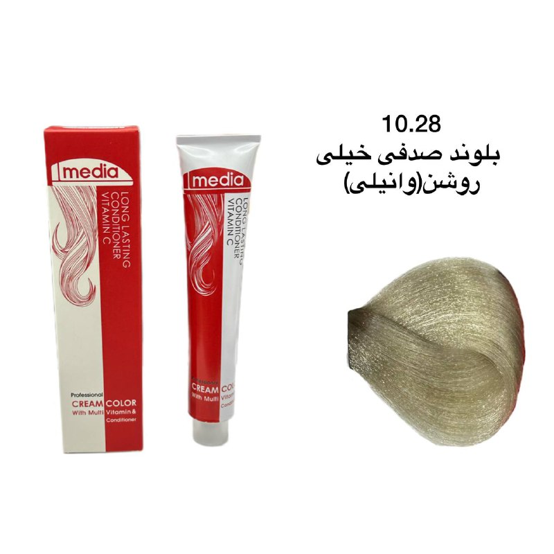 رنگ مو مدیا 10.28
