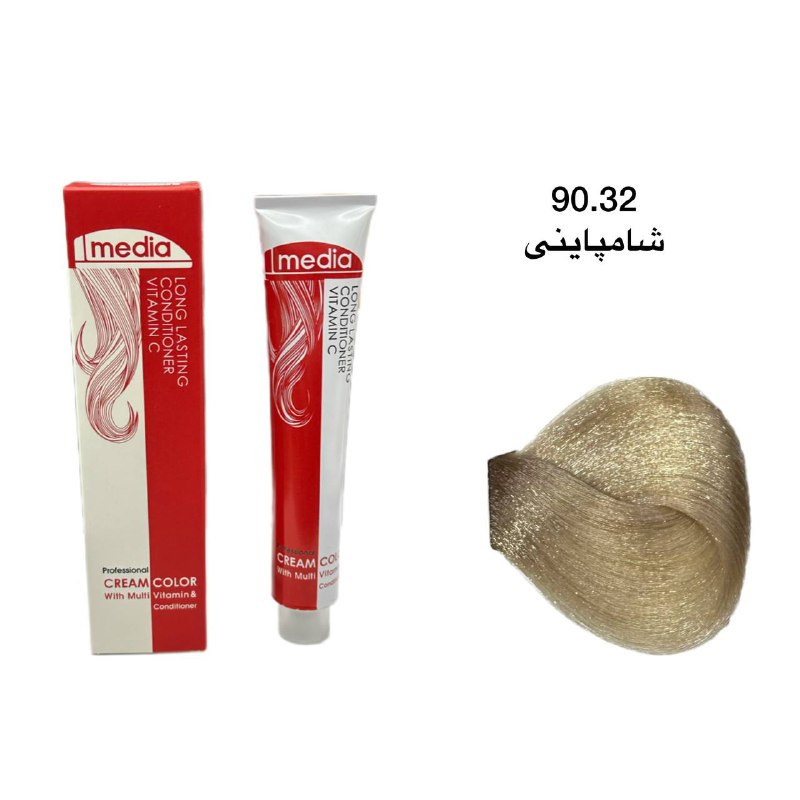 رنگ مو مدیا 90.32