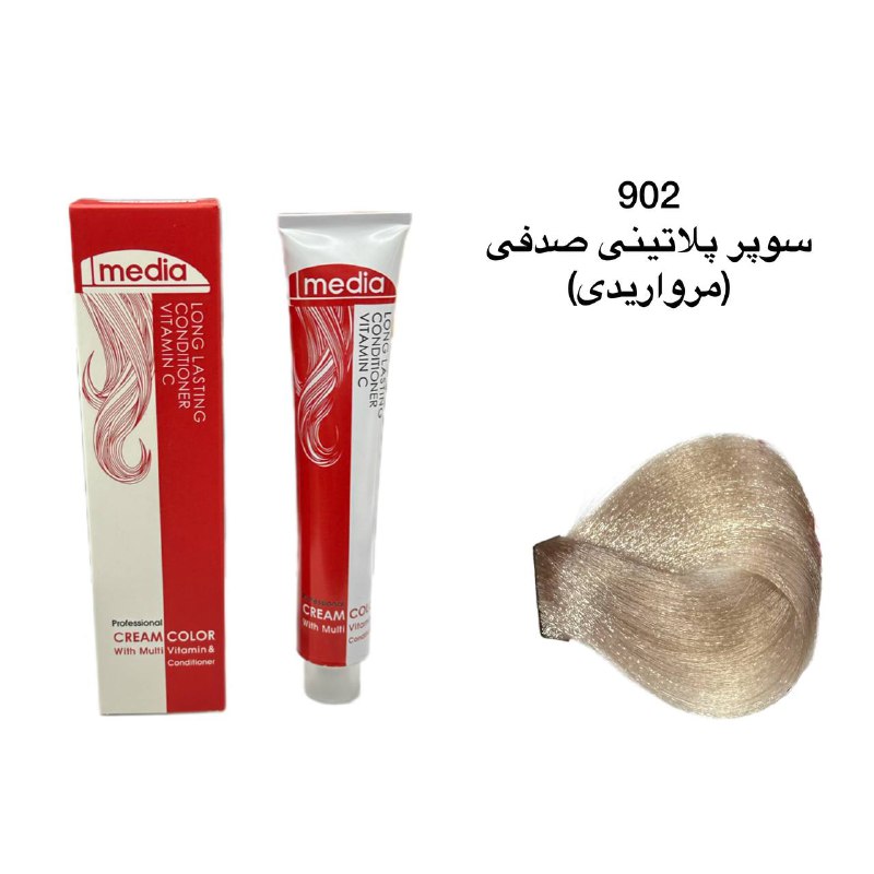 رنگ مو مدیا 902
