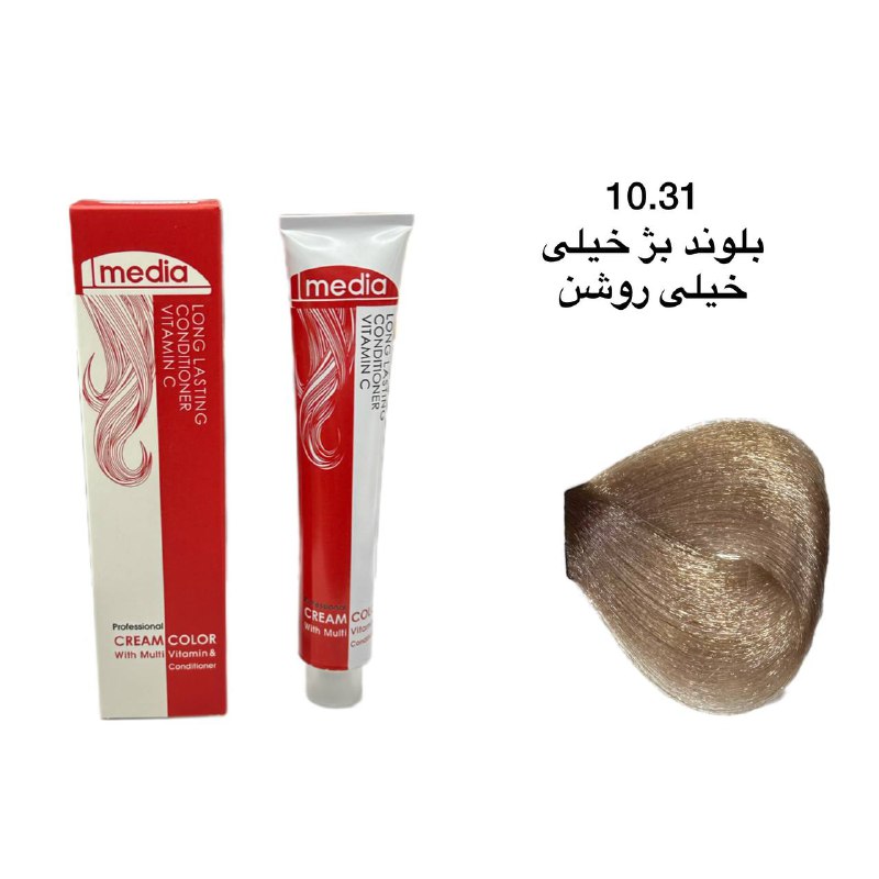 رنگ مو مدیا 10.31