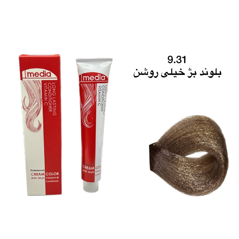رنگ مو مدیا 9.31