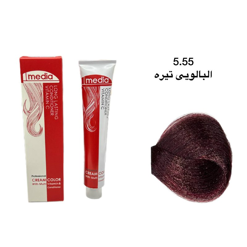 رنگ مو مدیا 5.55
