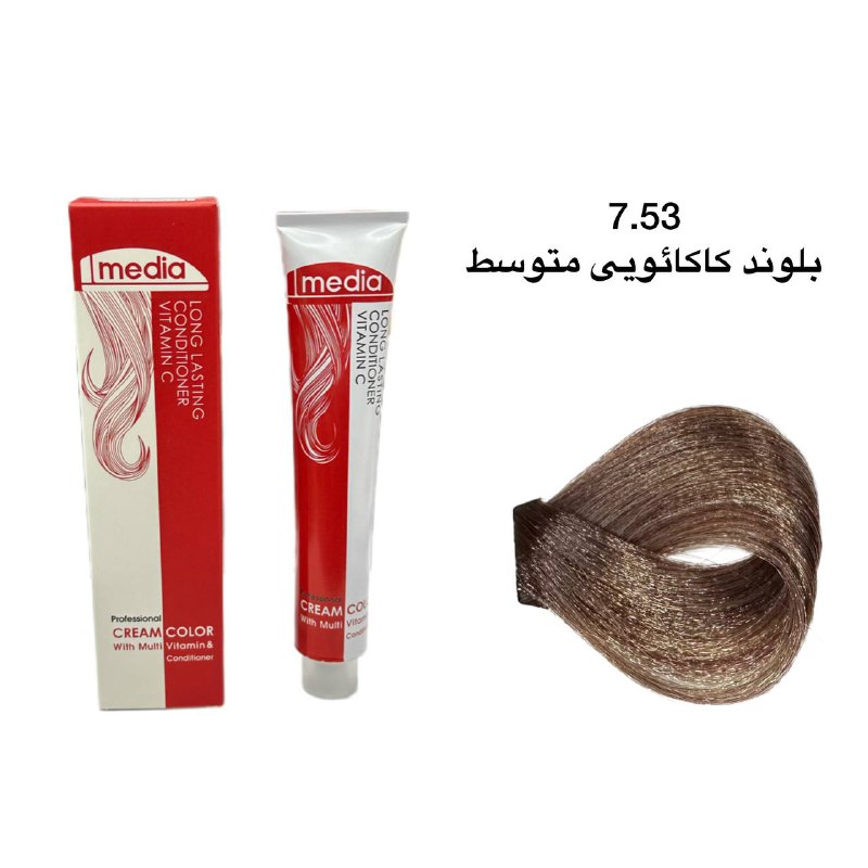 رنگ مو مدیا 7.53