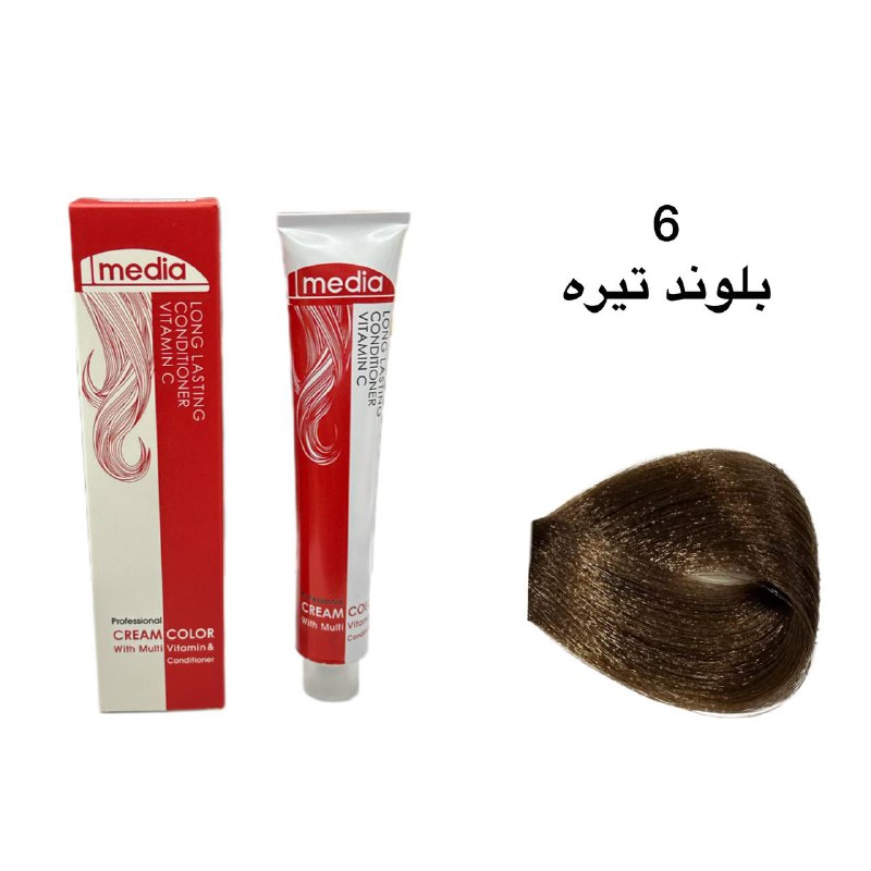 رنگ مو مدیا 6