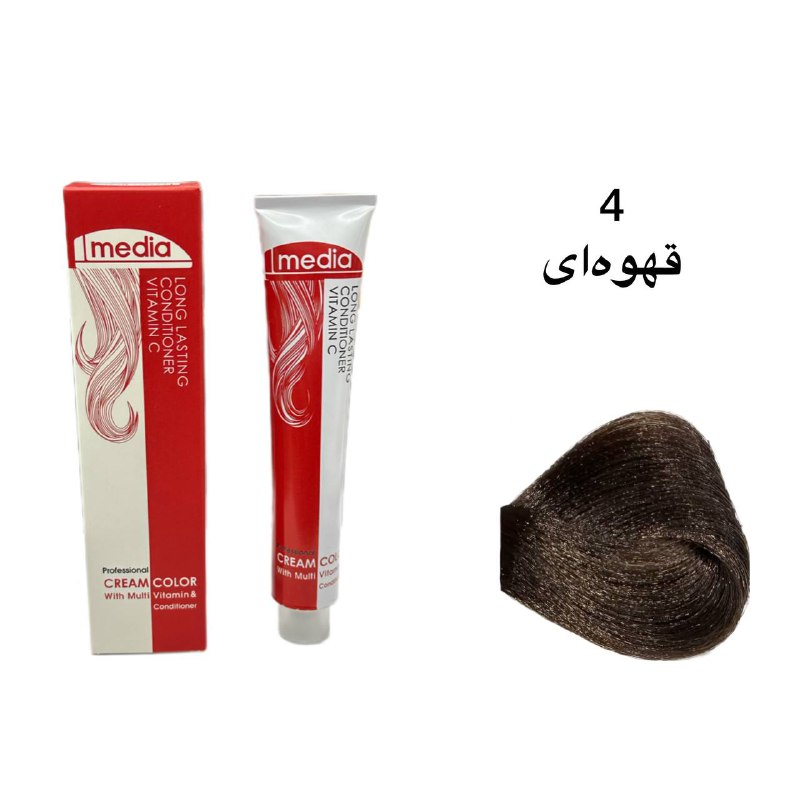 رنگ مو مدیا 4