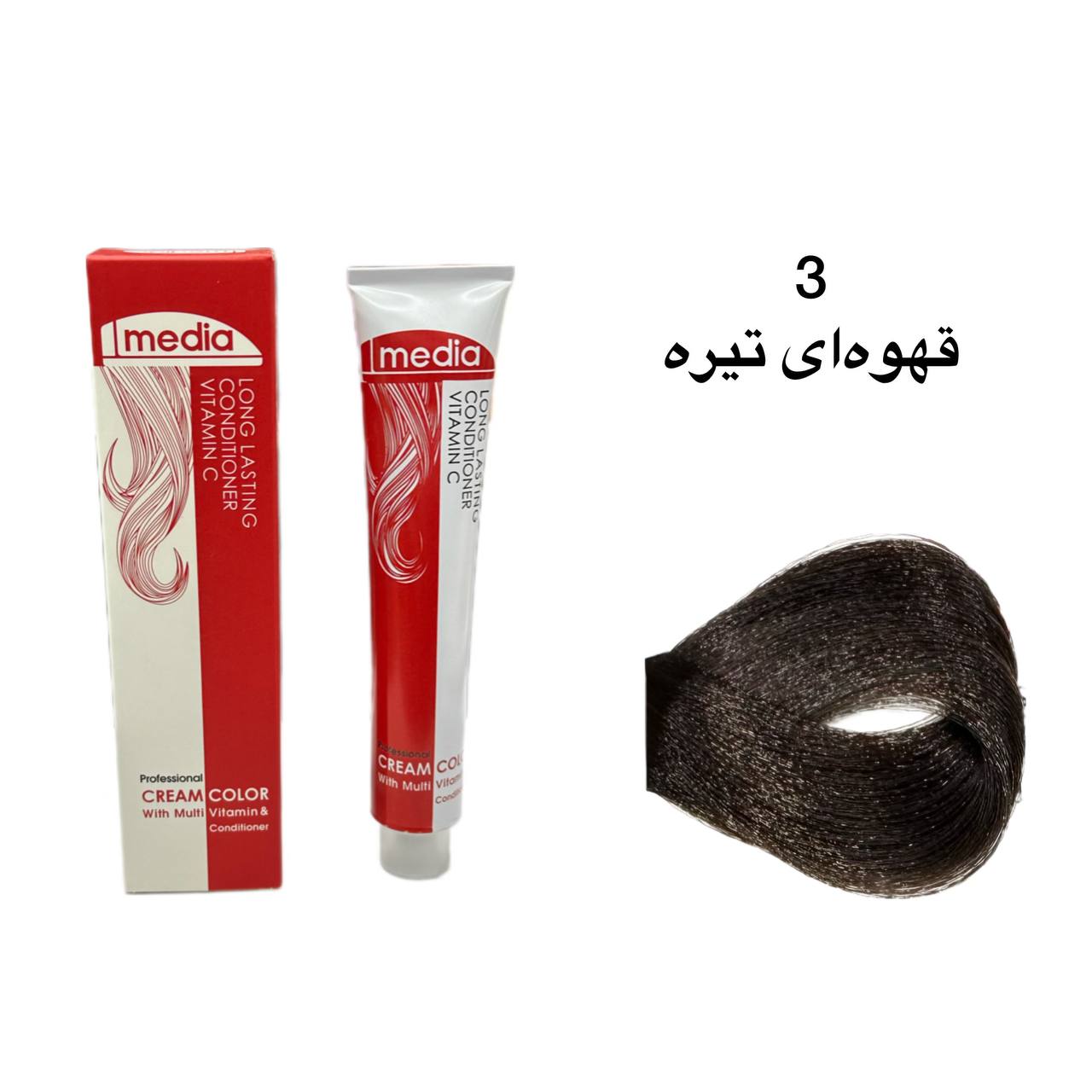 رنگ مو مدیا 3