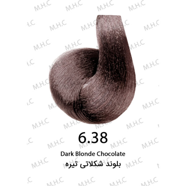 رنگ موی سیلا بلوند شکلاتی تیره 6.38