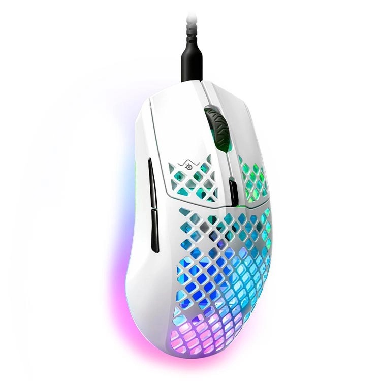 موس SteelSeries AEROX 3 White (OpenBox)
