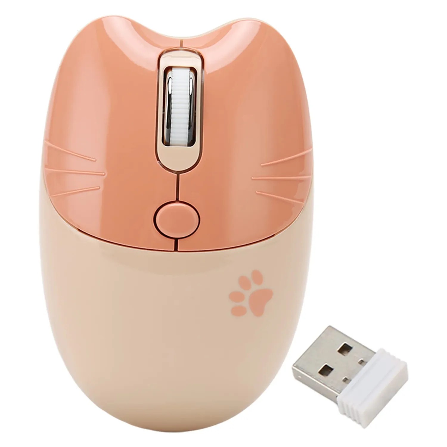 موس MOFii M3 Wireless – Milk Tea