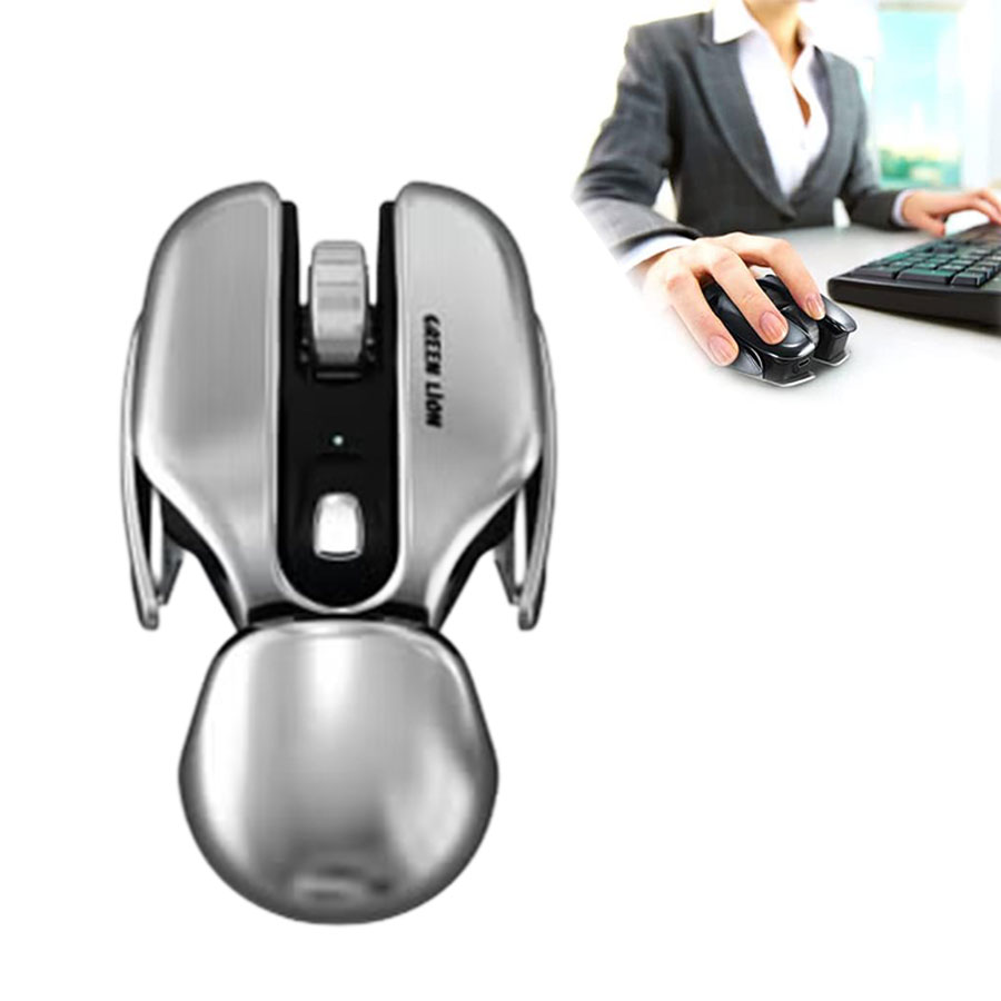 موس بیسیم فلزی گرین لاین Green Lion G266 Beetles Metal Mouse - موبی تول