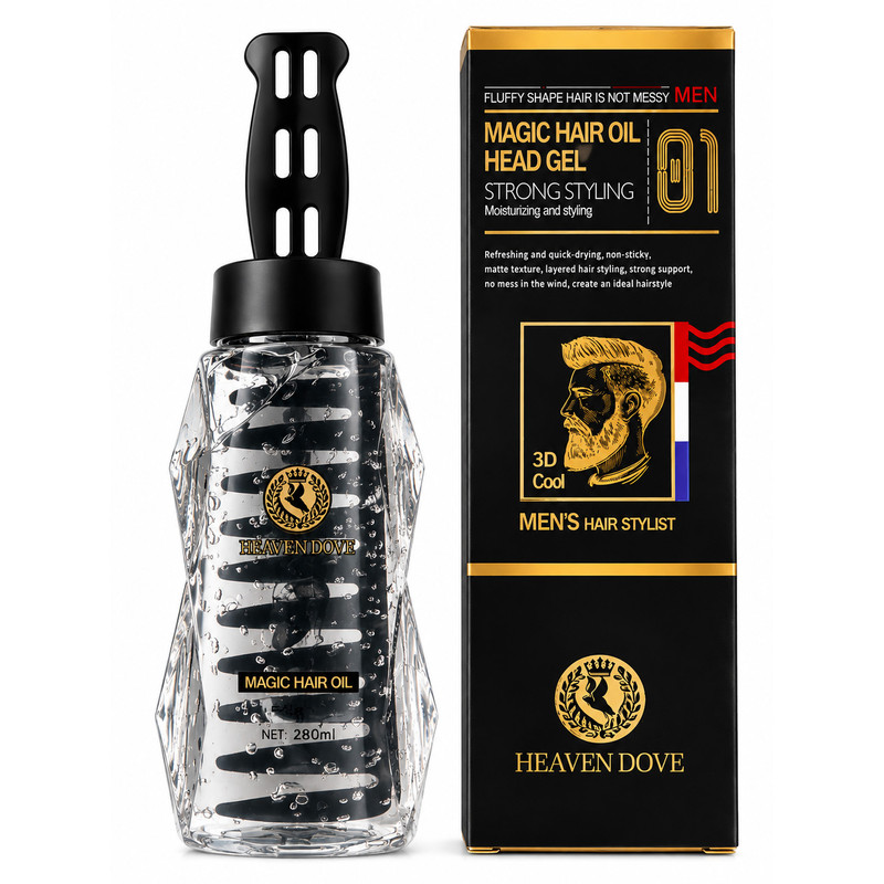ژل مو مرطوب با قدرت نگهداری 12 ساعت هیون داو مدل Strong حجم 280 میلی‌لیتر