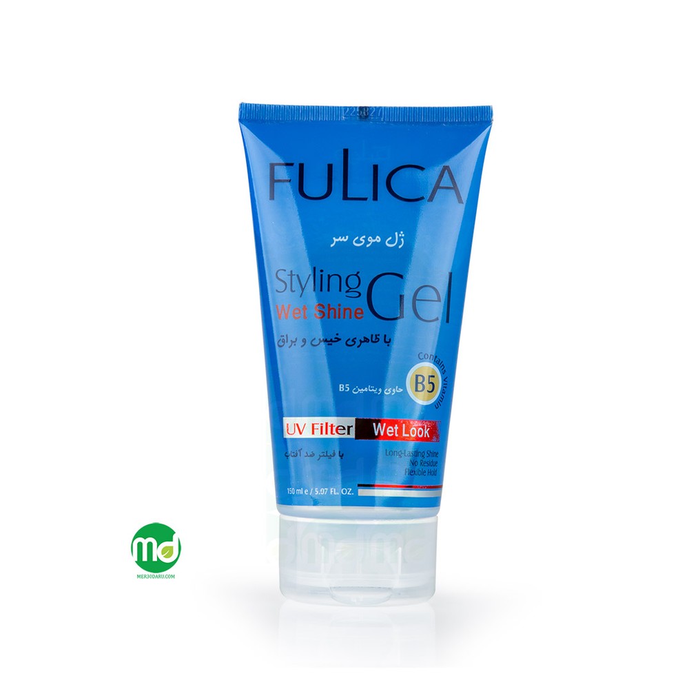 ژل مو سر با ظاهر خیس و براق فولیکا FULICA