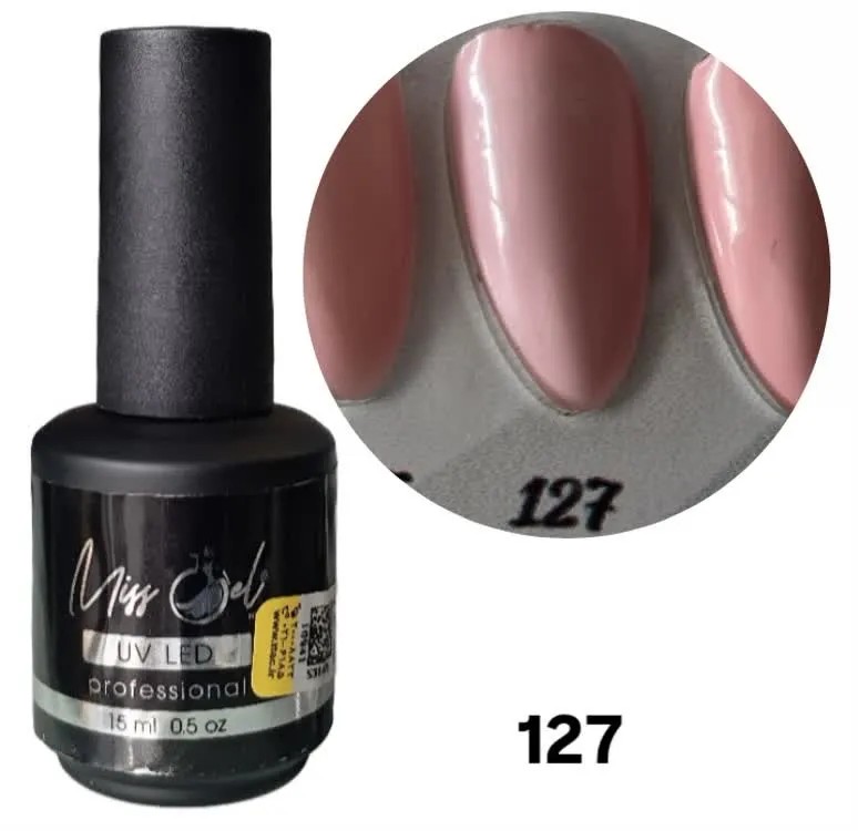 ژل لاک میس ژل شماره 127 Miss Gel