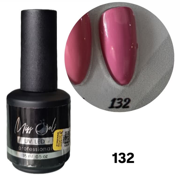 ژل لاک میس ژل شماره 132 Miss Gel