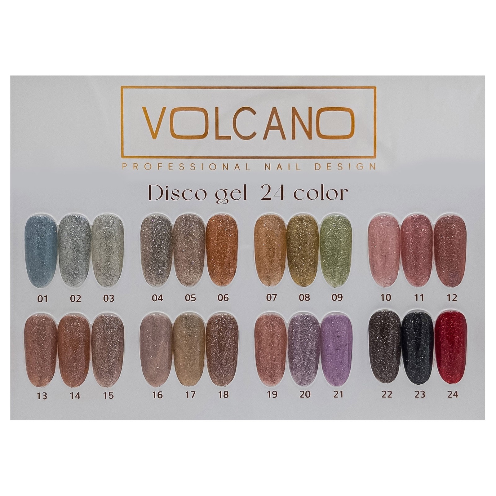 لاک ژل دیسکو ولکانو | VOLCANO Disco Gel