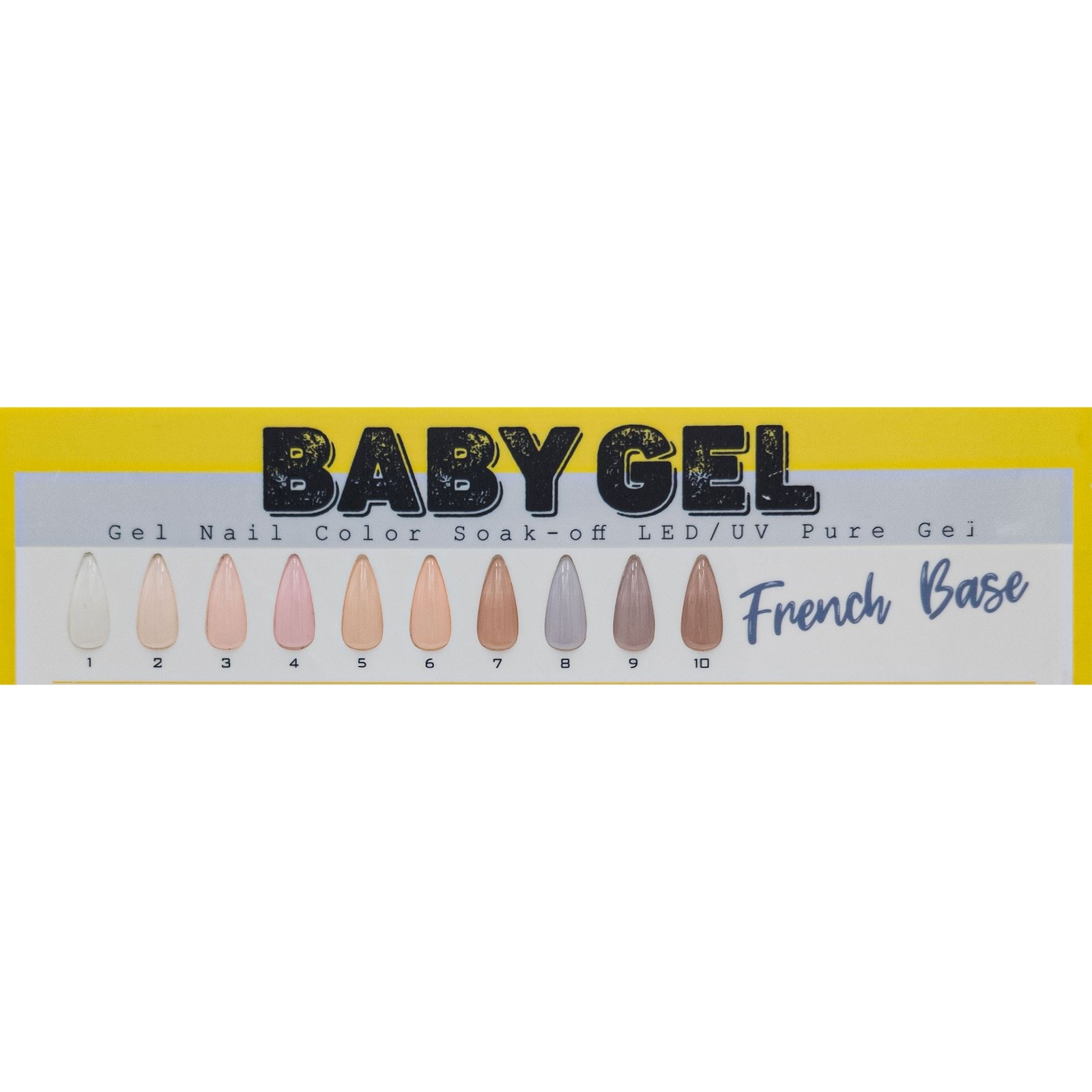 لاک ژل بیس فرنچ بیبی ژل | French Base BABY GEL | حجم 14 میل