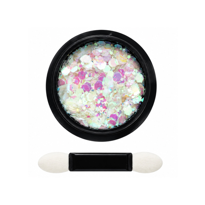 پولک ناخن مدل optical vabriable flakes b003