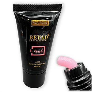 پلی ژل بیاد رنگ peach(هلویی)