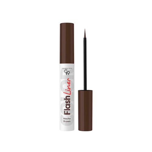 خط چشم رنگی گلدن رز رنگ قهوه ای موکا Golden Rose Flash Liner Mocha Brown 108