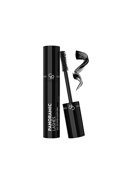 ریمل حجم دهنده و بلند کننده گلدن رز GR مدل PANORAMIC LASHES حجم 13 میل