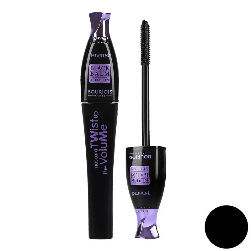ریمل حجم دهنده بورژوا سری Twist-Up مدل Black Balm