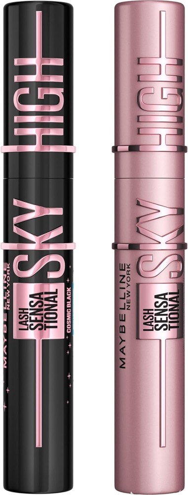 ریمل Maybelline New York حجم‌دهنده بلندکننده Lash Sensational Sky High مشکی کیهانی