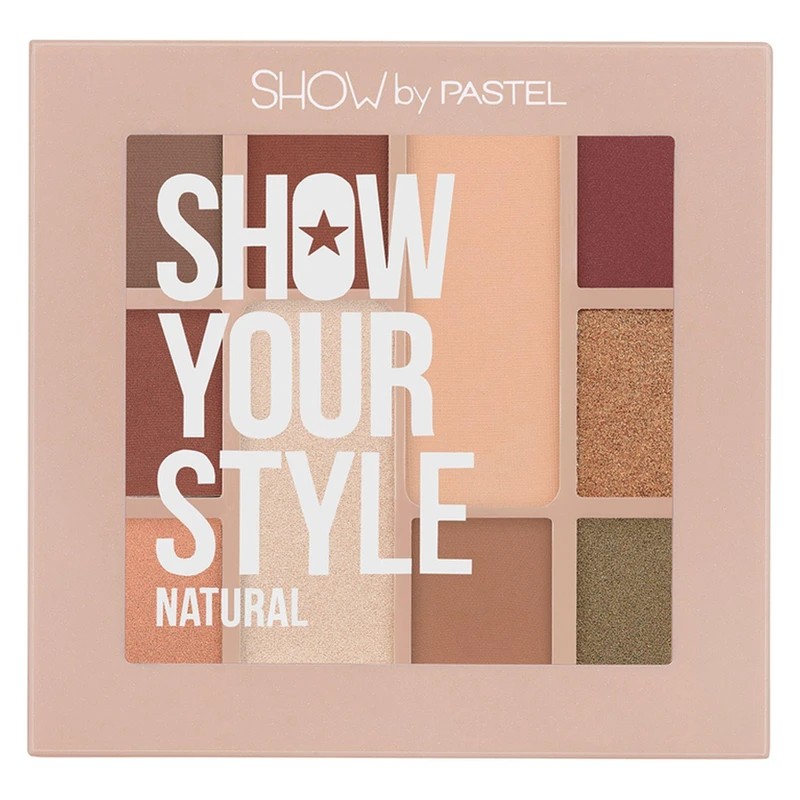 پالت سایه چشم10رنگNaturalپاستل