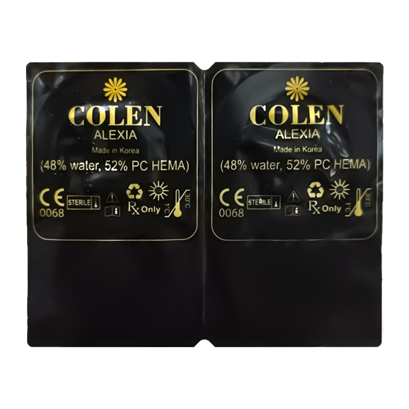 لنز چشم الکسیا مدل Colen شماره G13 رنگ خاکستری