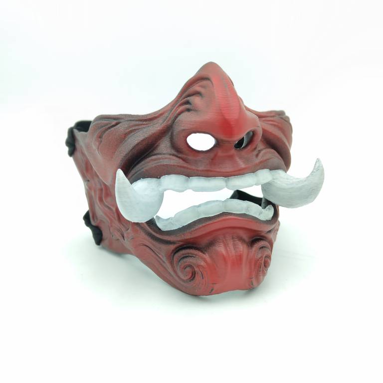 ماسك Ghost of Tsushima Mask Red