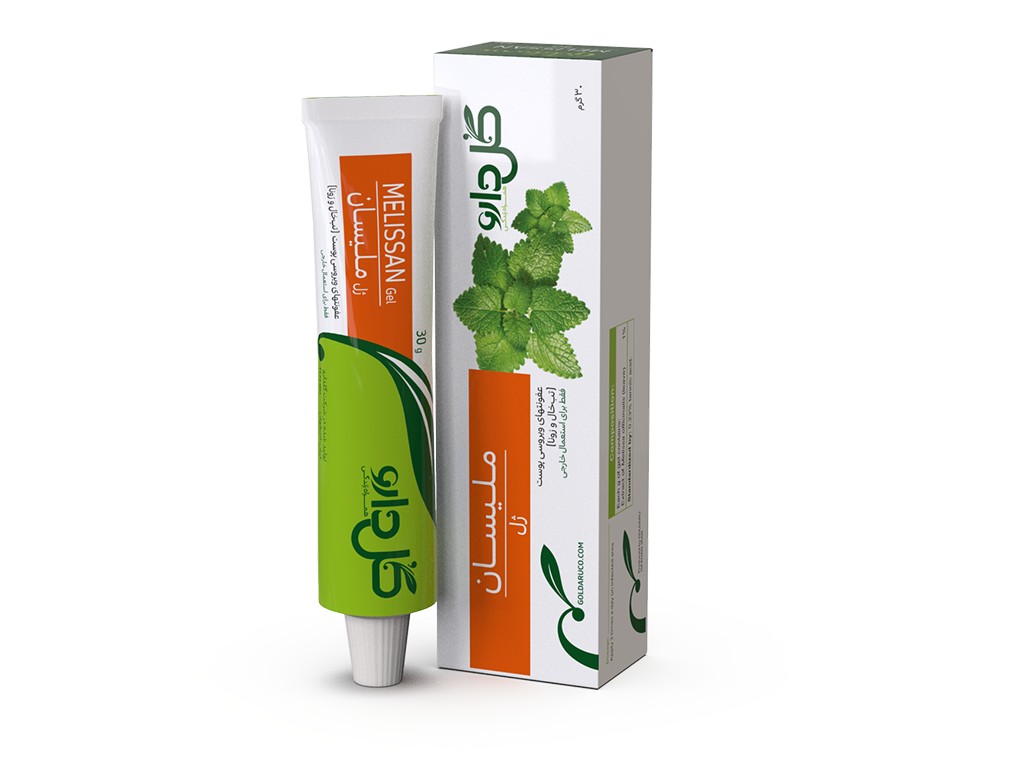 ژل گیاهی ملیسان گل دارو ۵ گرم Gol Darou Melissan Herbal Antiviral