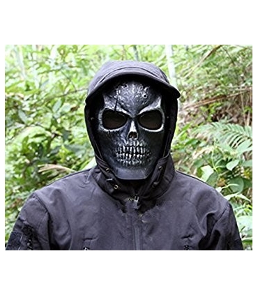 ماسک و صورتک تیروم اسکلت طرح فلزی Thiroom Skull Skeleton Full Face Mask