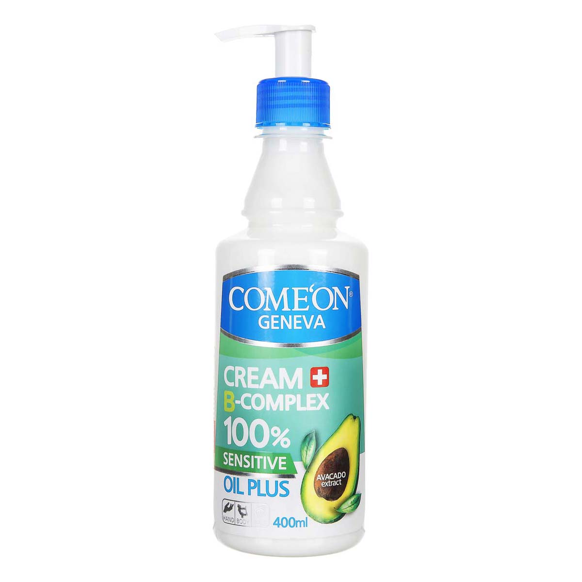 کامان کرم پمپی ب کمپلکس چرب 400ml