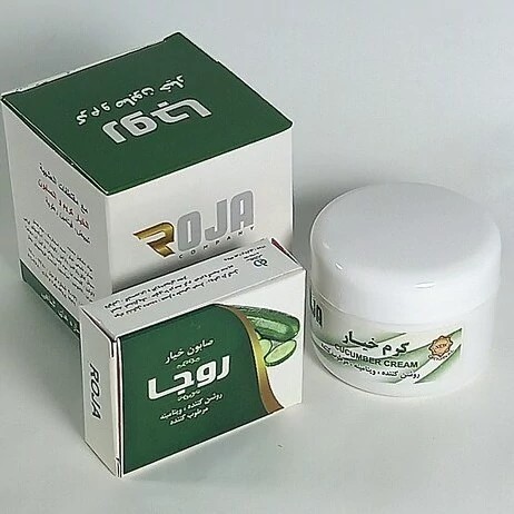 کرم خیار روجا شفاف کننده پوست