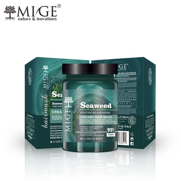 ماسک مو کراتین جلبک دریایی میگ Seaweed Mige Seaweed hair mask