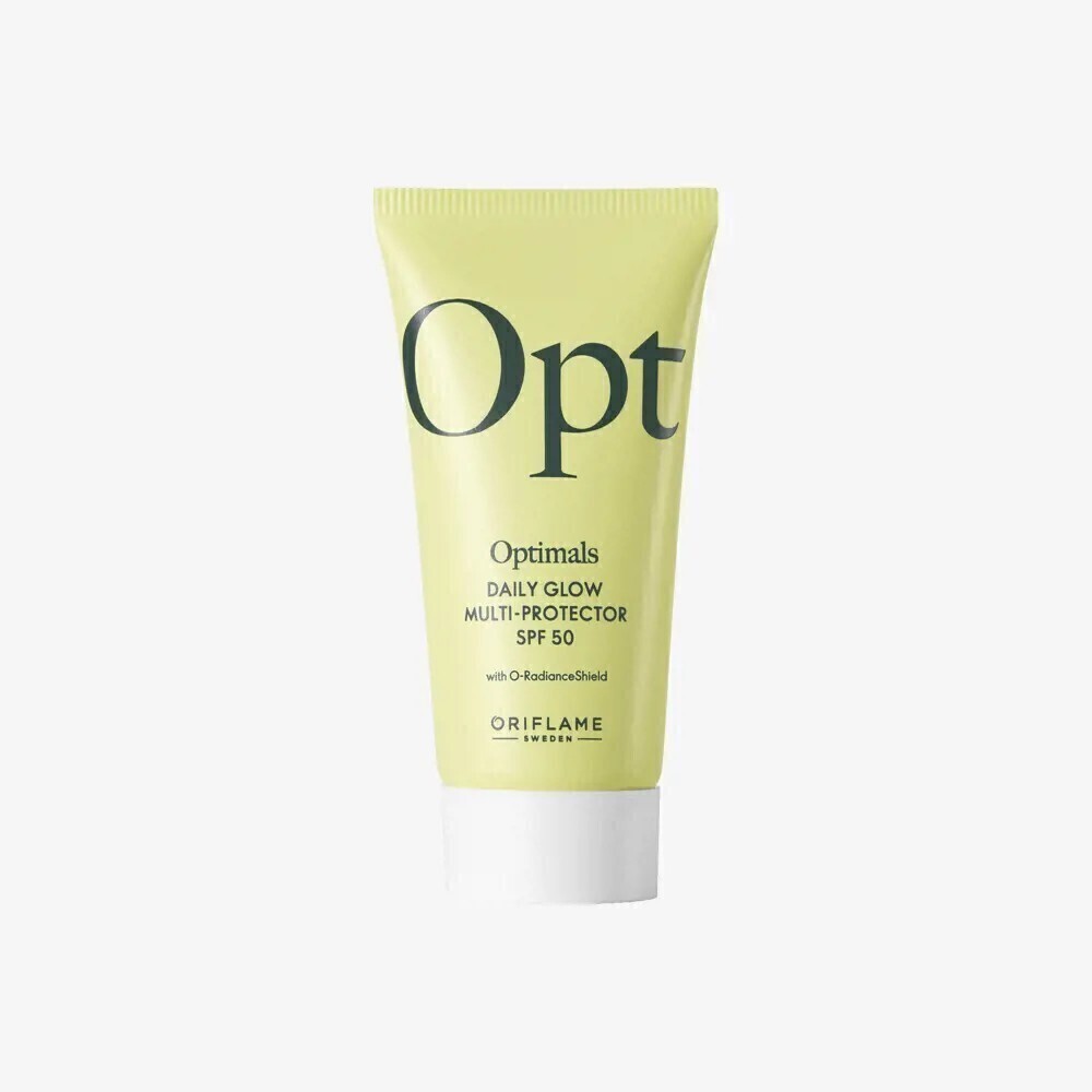 کرم محافظ و ضدآفتاب چندمنظوره اپتیمالز اوریفلیم oriflame Opt Optimals Daily Glow Multi-Protector SPF50