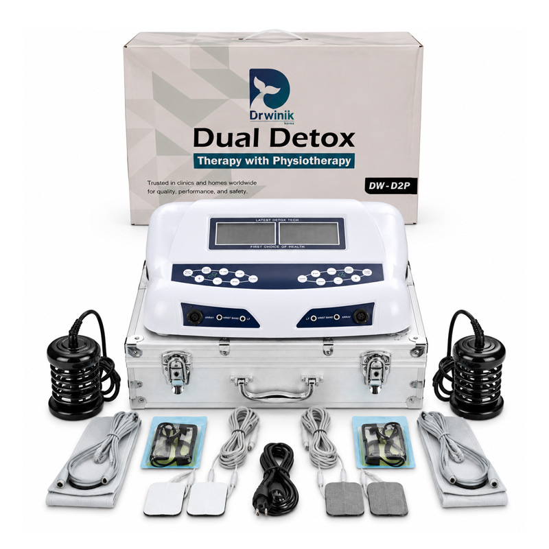 دستگاه دتوکس سم زدا و فیزیوتراپی پا دو نفره همزمان Dr. Winik Dual Detox Device