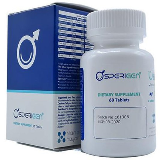 اروند فارمد قرص اسپریژن تقویت جنسی آقایان 60عددی