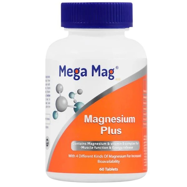 مگا مگ منیزیم پلاس قرص 60ع