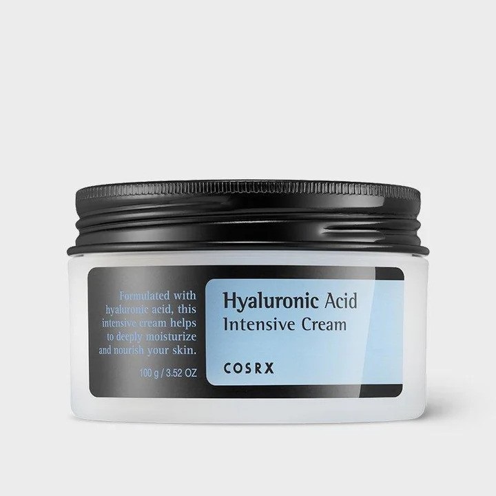 کرم هیالورونیک اسید آبرسان قوی کوزارکس COSRX Hyaluronic Acid Intensive Cream مناسب انواع پوست حجم 100میلی لیتر