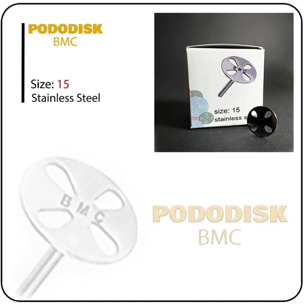 دیسک پدیکور BMC / سایز 15